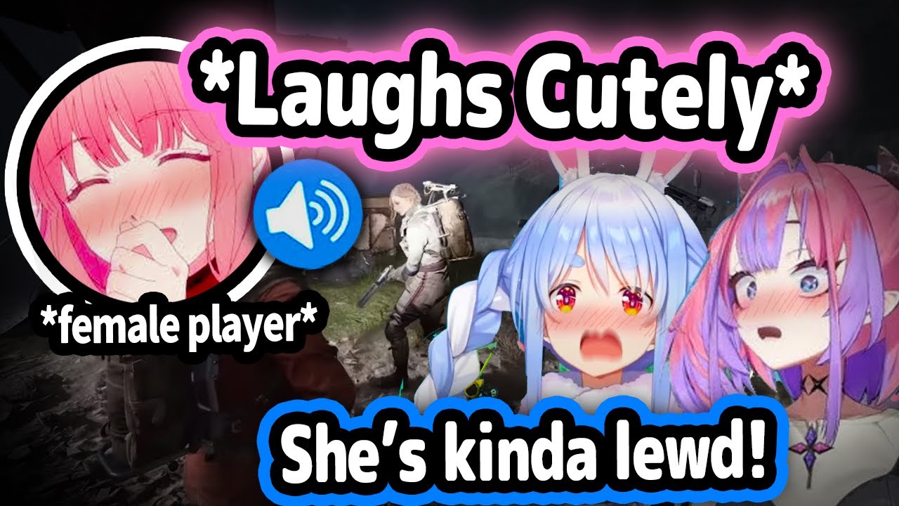 PekoVivi Talk With Cute Girl In Voice-Chat Who Keeps Giggling Cutely【Hololive】