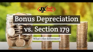 Bonus Depreciation vs Section 179. What's the difference?