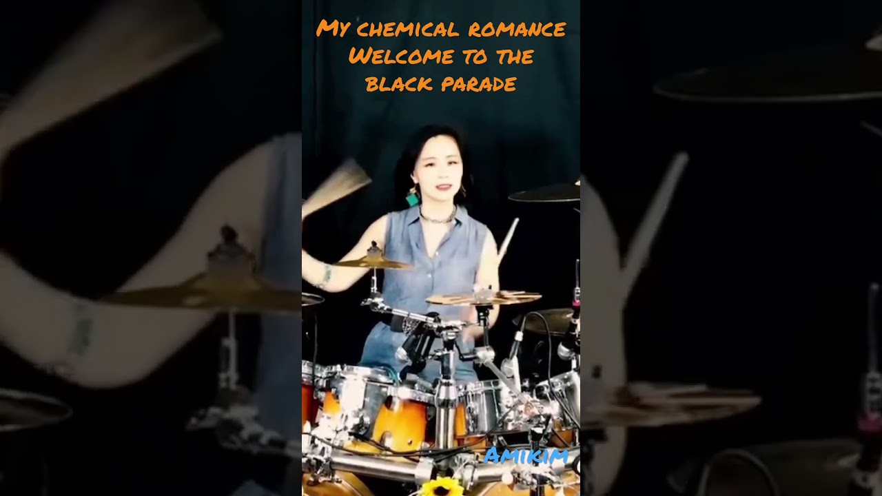 My chemical romance - welcome to the black parade #drumcover #amikim #artisanturkcymbals