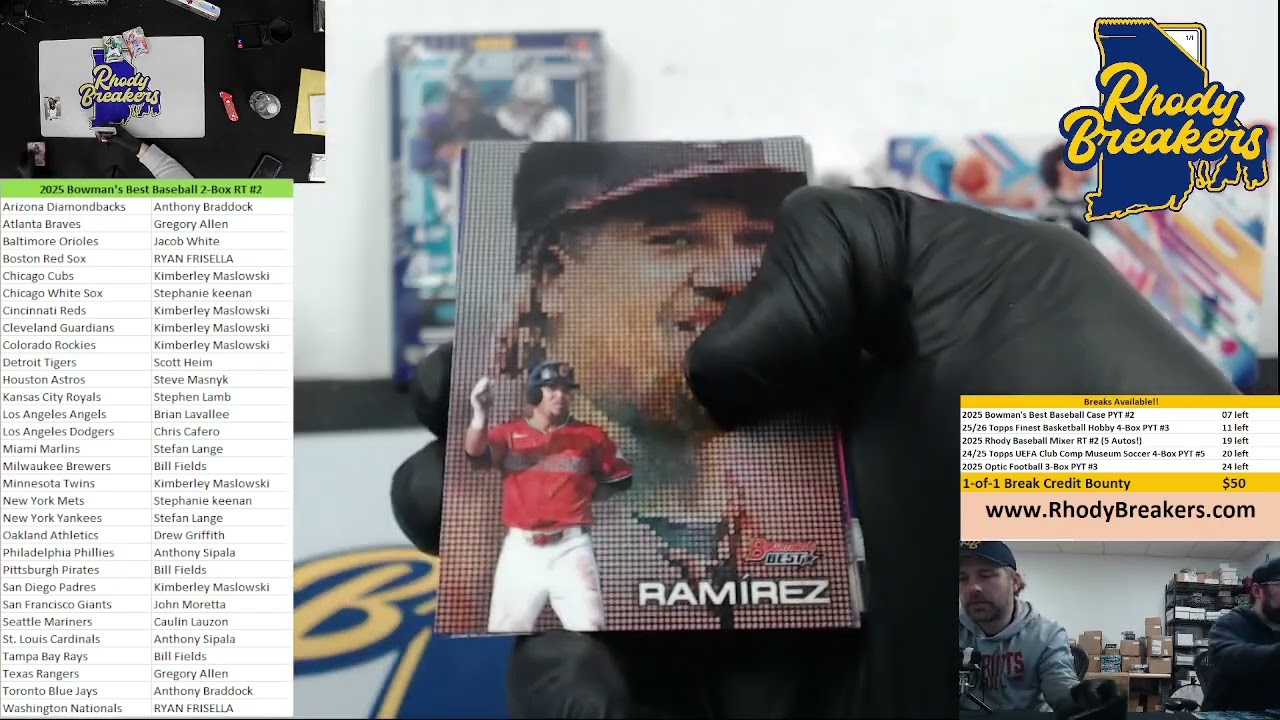 2025 Bowman's Best Baseball 2-Box RT #2