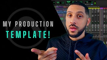 My PRO TOOLS Template for Music Production! (Walkthrough)