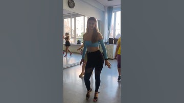 Zouk dance. First lesson. Introductory lesson №4