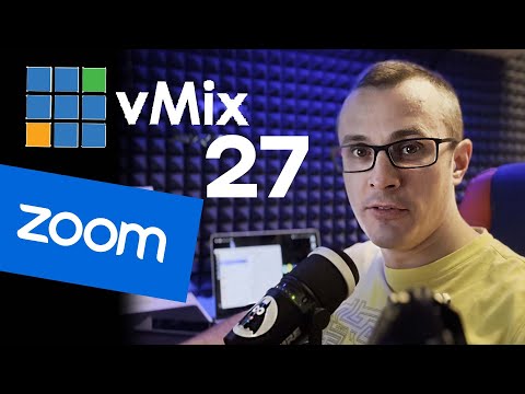 Видео: vMix 27 и интеграция Zoom