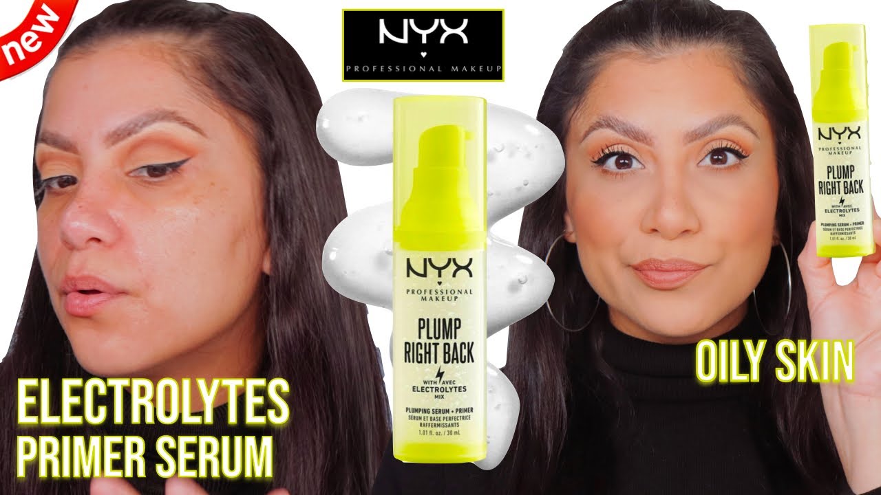 WEAR NYX PRIMER YouTube PLUMP SERUM ALL *oily GRIPPING RIGHT + TEST DAY BACK | - skin* MagdalineJanet