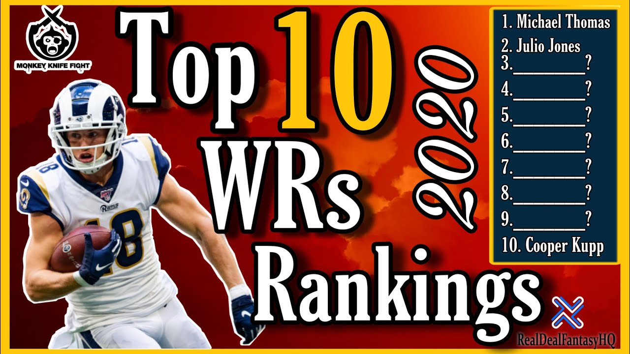 2020 Top 10 Fantasy Football WRs