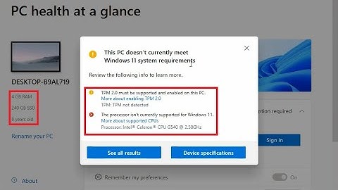 Cài đặt windows 11 trên máy tính có phần cứng không được hỗ trợ - không TPM 2.0