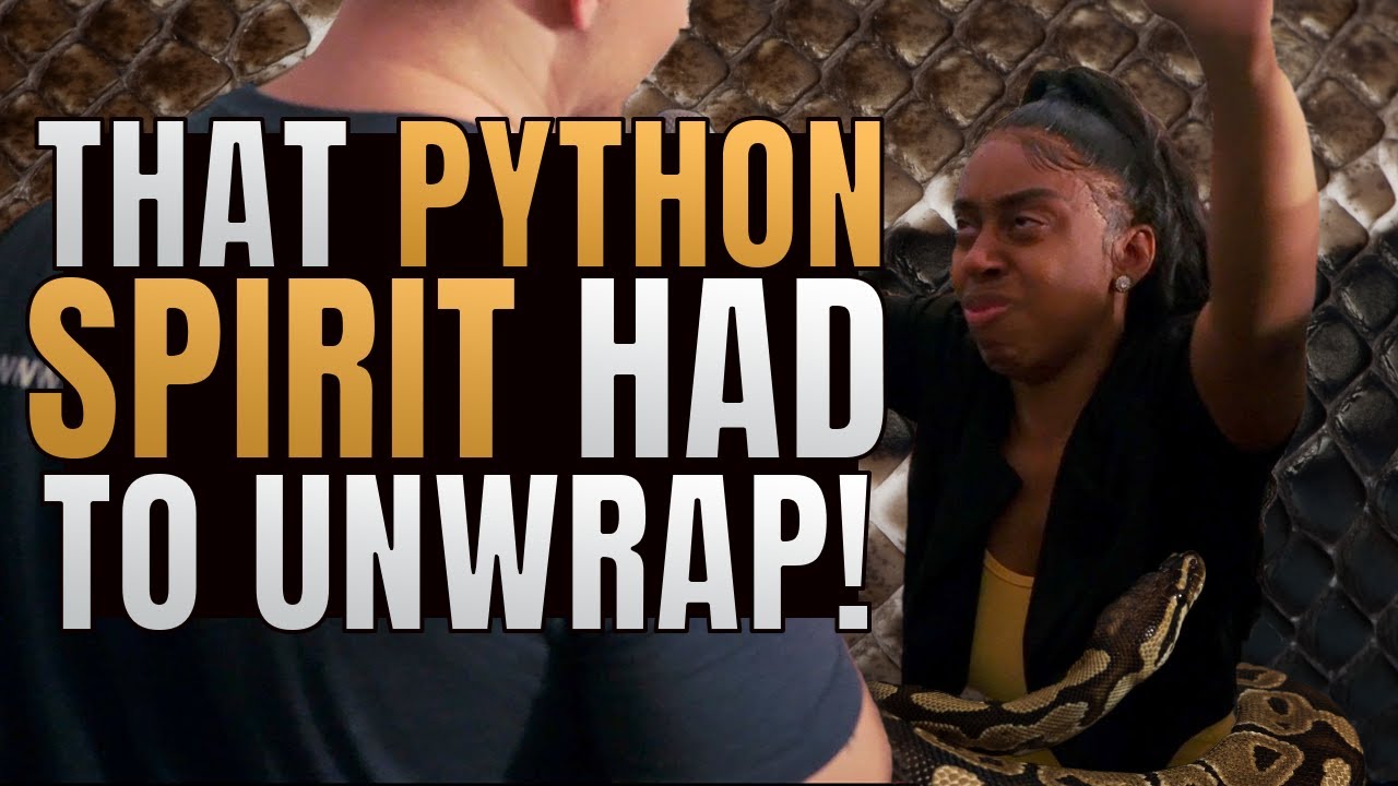THAT PYTHON SPIRIT HAD TO UNWRAP FROM HER LIFE AND GO BACK TO THE PIT!🐍 ...