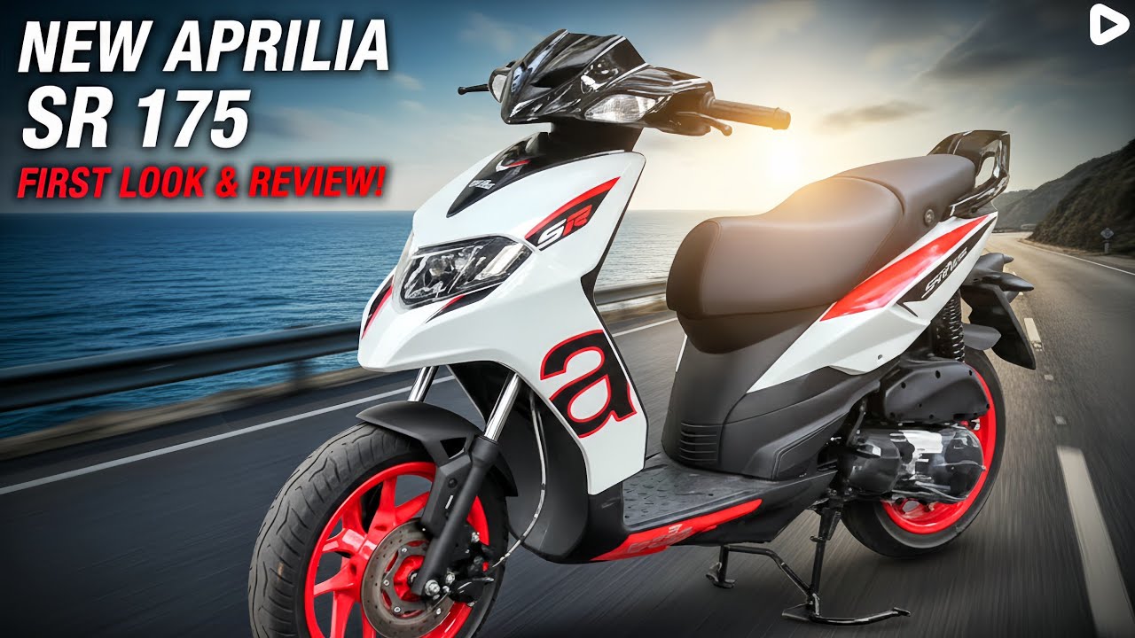 New Aprilia SR 175 Review 2025 | Price, Features & First Look