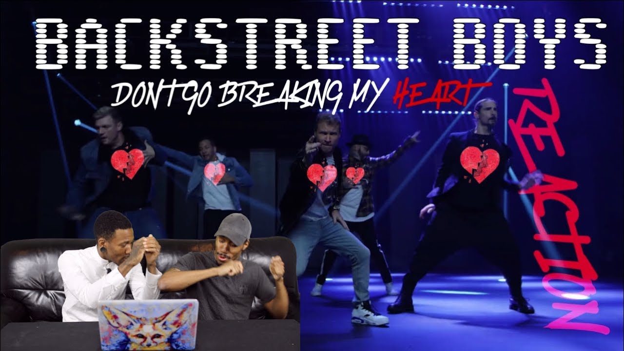 Backstreet Boys - Don't Go Breaking My Heart REACTION!