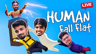 🥳Entertainment King Is Back!!🥳 || Human Fall Flat Funny Gameplay Tamil || Gaming Tamizhan(Day-117)