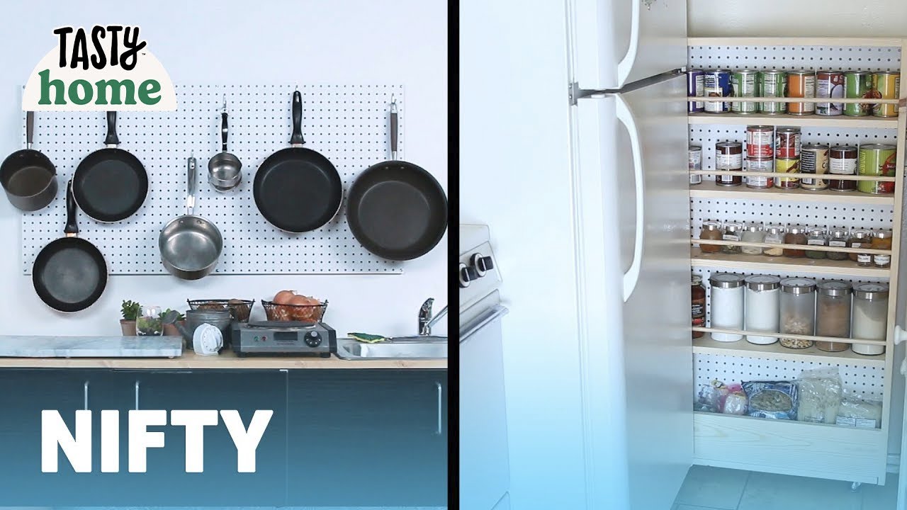 Find Space In Your Small Kitchen - YouTube