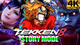 TRUE Devil Kazuya?!?! Tekken 8 Story Mode (Part 2) 4K