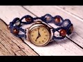 Simple  Macrame Watch Band with Beads [DIY]