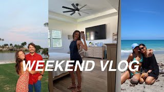 weekend vlog: fp event, beach day, pasta party