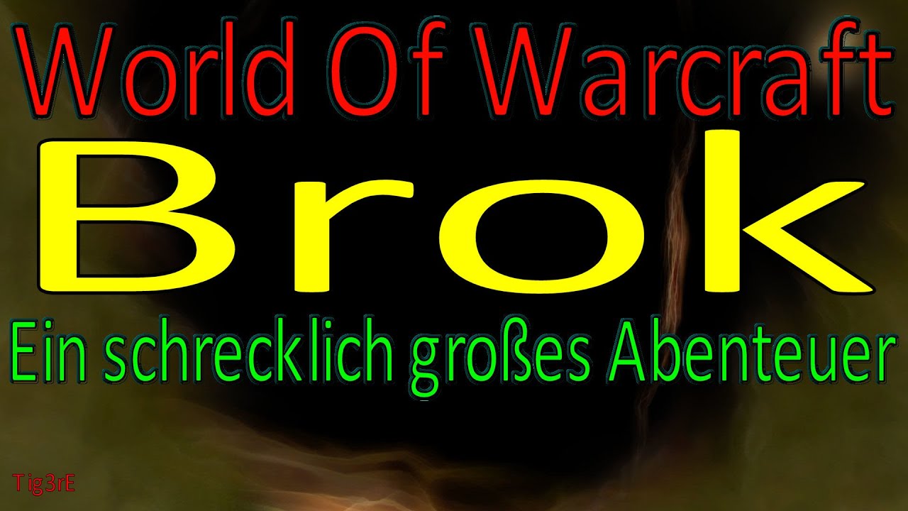 WOW: Brok | Plüschelekk / Elekk Plushie | Ein schrecklich großes Abenteuer