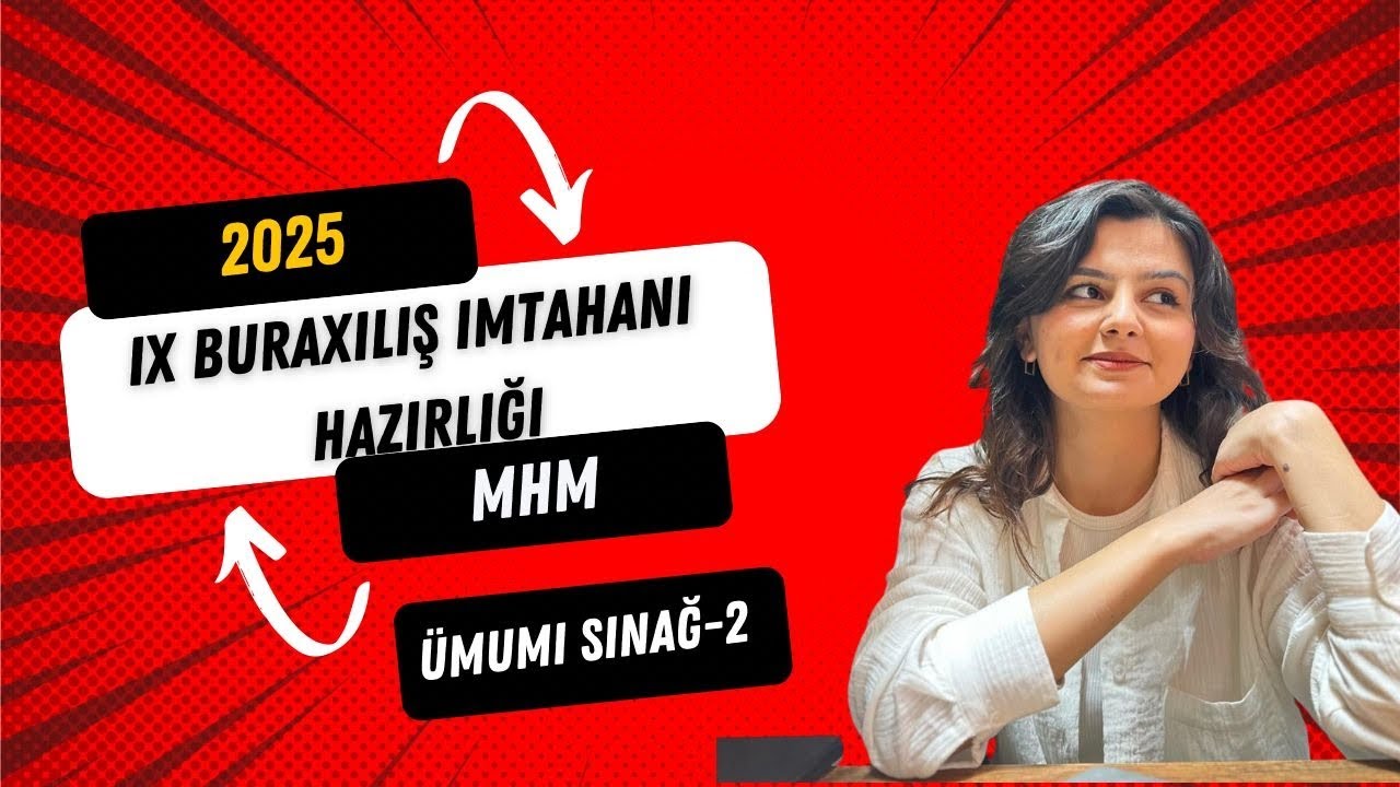 Bunları işlə, imtahana hazır ol‼️ IX sinif buraxılış imtahanına  hazırlıq🔻