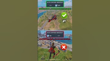 ✅Auto Expend wingsuit😱Pro Settings in CODM BR💯🔥Codmobile🤕CODM Pro Setting #shorts #codmbr #codm #ff