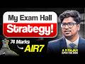 THIS Exam Hall Strategy Helped Me Secure AIR 7 in UPSC | AR Rajah UPSC Strategy