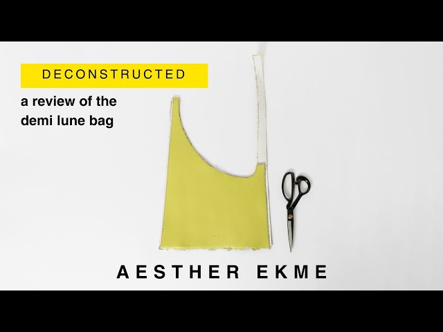 Aesther Ekme: Navy Demi Lune Bag