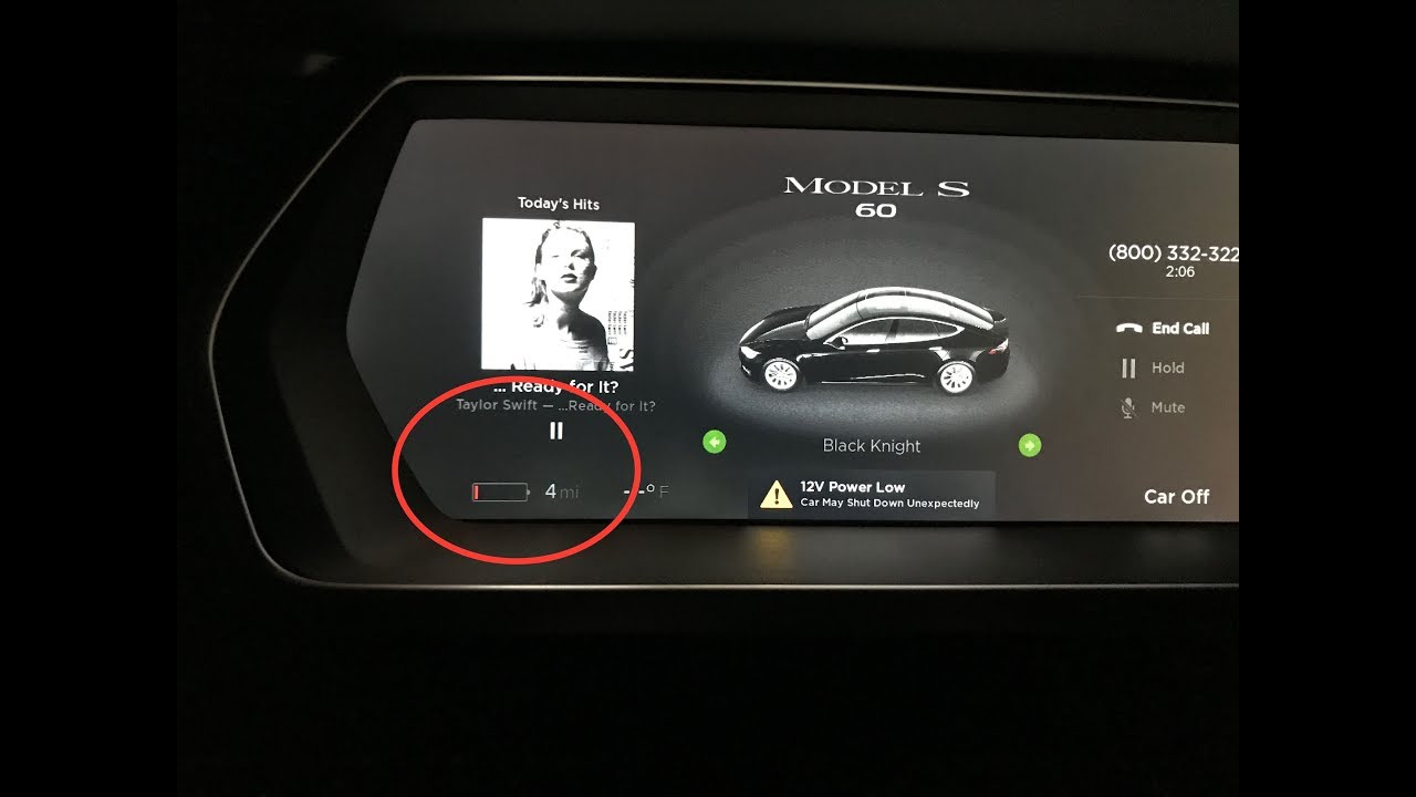 My Tesla DIED With 4 Miles 6 4 Km Of Range Left YouTube