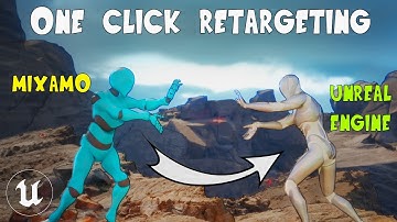How to Retarget Animations with ONE CLICK in Unreal Engie 5.4