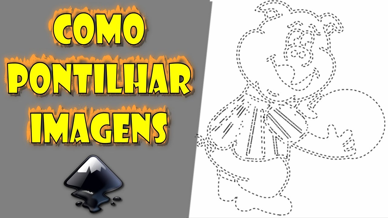 Como PONTILHAR IMAGENS no INKSCAPE