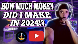 How Much Money Did I Make In 2024 As A Content Creator