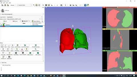 How to provide 3D image from the segmentation on 3D Slicer?