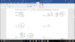 Online Trig Section 7 5