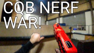 CQB Nerf Gameplay #35 - Storm the Castle [K26 Kronos]