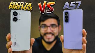 NEM DA PRA COMPARAR? Galaxy A57 vs Poco X8 Pro Max! Muita diferença ou não? COMPARATIVO 