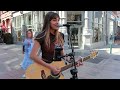 Mel maryns live cover of the only exception by paramore from grafton street dublin fantastic moment