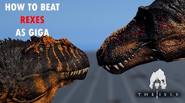 How you can Kill Rex as a Giga - The Isle