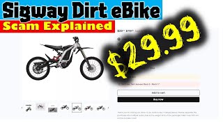 Very Cheap Segway Dirt eBike X260 Is it LEGIT or a Scam