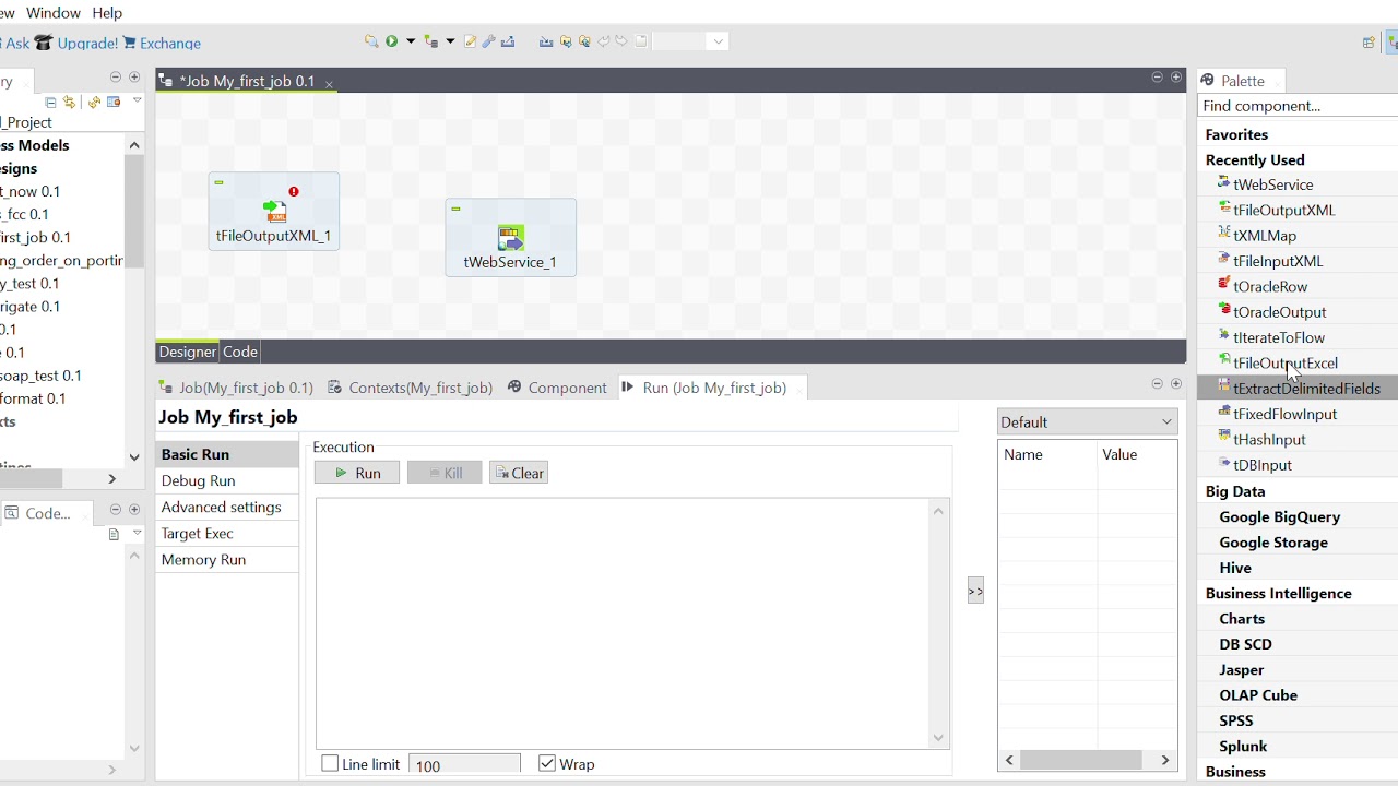 Talend Open Studio for Data Integration introduction YouTube