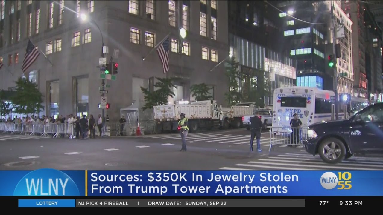 NYPD Probing Jewelry Thefts At Trump Tower