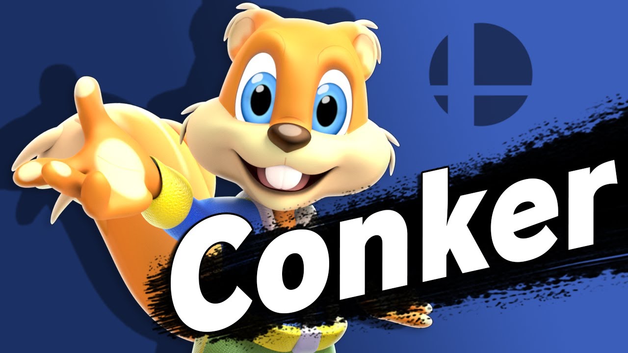 What If Conker Was Announced For Super Smash Bros. 4? [Moveset Concept ...