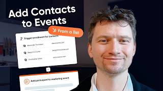 How to Enroll Contacts in HubSpot Marketing Events