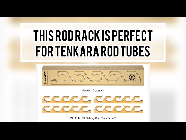 This Rod Rack Is Perfect For Tenkara Rods! 