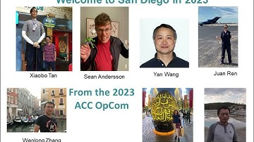 2023 American Control Conference Invitation Video