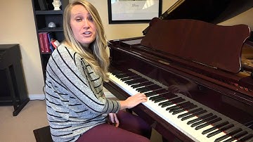 Technique Videos: 5-finger smash blocks on white keys