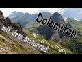 Die schönsten Pässe der Dolomiten - mit Motorrad und Drohne