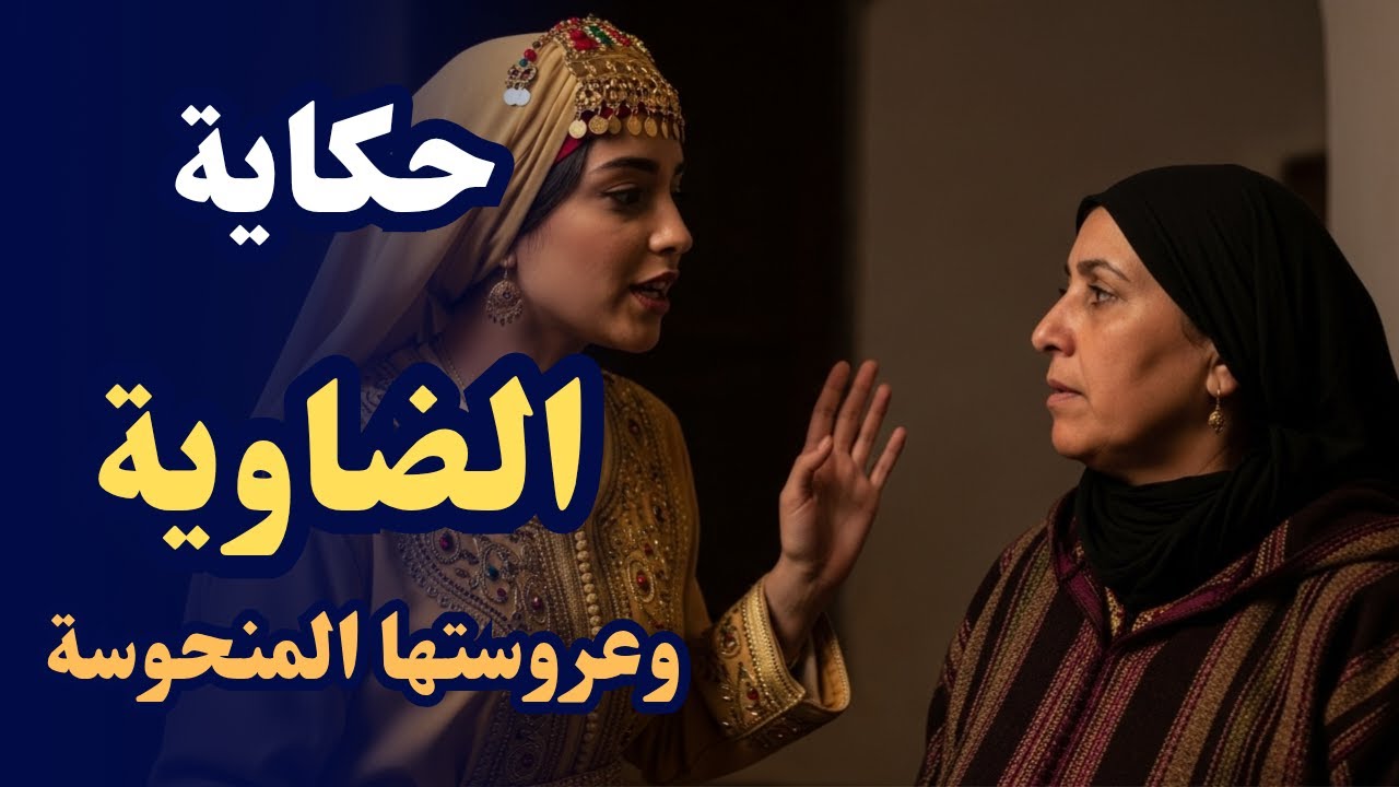 حكاية الضاوية وعروستها المنحوسة 👵 🔥 حكاية شعبية قديمة||من أروع حكايات زمان بالدارجة المغربية 🇲🇦