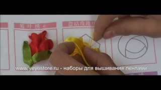 Как вышивать лентами Как вышивать лентами