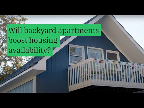 Will backyard apartments help with housing affordability?