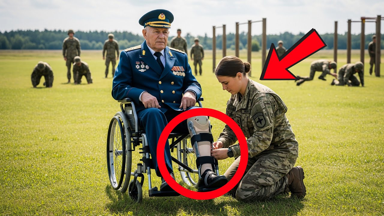 Ein General im Rollstuhl seit 15 Jahren bis eine junge Soldatin ihn wieder auf die Beine brachte