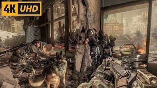 US Army Rescue Operation | Ajax Ghost | Call of Duty Ghosts [4K60FPS UHD] Gameplay