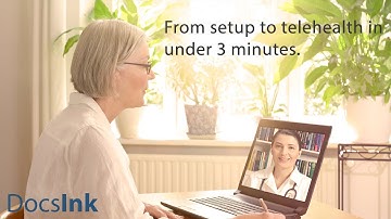 Telehealth sessions for your practice in under 3 minutes.