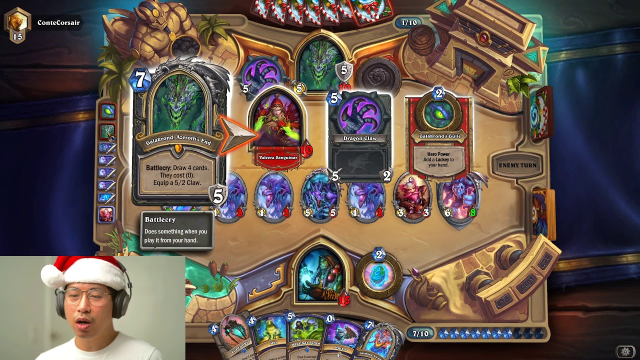 Hearthstone Quest Galakrond Shaman (December 12, 2019) 2 YouTube