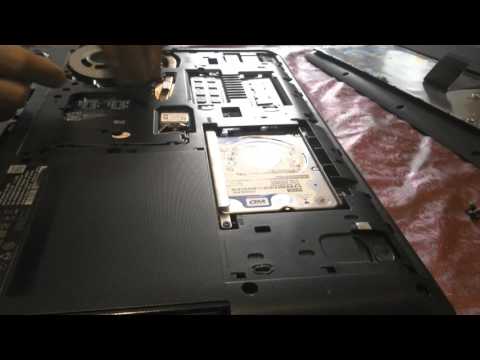 Разборка ноутбука Lenovo G50-45, чистка и рамонт гнезда питания